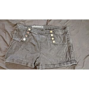 Lovesick shorts black size 1